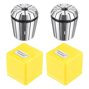 uxcell ER40�X�v�����O�R���b�g �`���b�N CNC�����@���Ճt���C�X�՗p 9.5 mm 2��