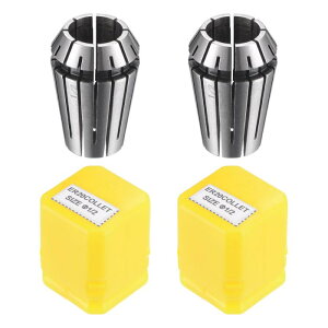 uxcell ER20�X�v�����O�R���b�g 13 mm�`���b�N 40Cr�| CNC�����@���Ճt���C�X�՗p 2����