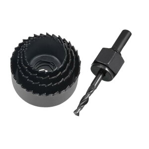 uxcell �z�[���\�[�L�b�g 32-54mm Cr-V�X�`�[���h�����r�b�g�E�b�h �v���X�`�b�NPVC�{�[�h������ 5����?