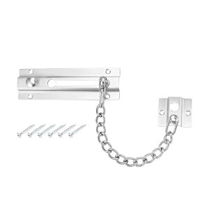 uxcell �`�F�[���h�A���b�N �Z�L�����e�B���b�` �X�v�����O����h�~�v���X���b�N �V���o�[ 1�� 127mm x 40mm x 10mm