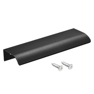 uxcell �G�b�W�v���n���h�� �A���~�j�E������ �L���r�l�b�g�����o���v�� 120 mm x 40 mm �u���b�N 2��