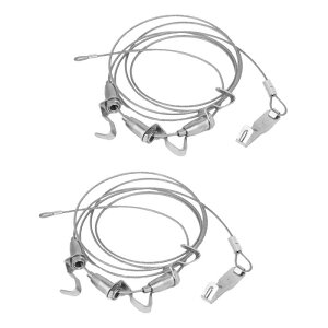 uxcell nMOLbg \tbN C[݂艺 2Zbg XeX| Wp 200cm