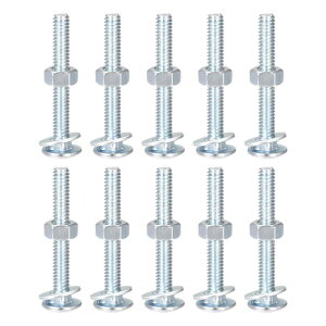 uxcell XNGAlbNLbW{g ibgbV[t Yf| R[`{glW 1/4-20x50.8 mm 10Zbg