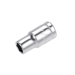 uxcell 6.35mm�h���C�u 6�|�C���g �󂢃\�P�b�g �C���`Cr-V�| 1/4 