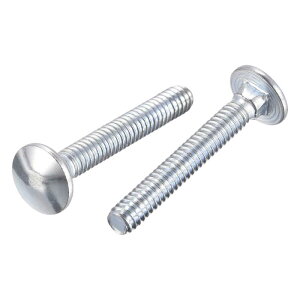 uxcell �L�����b�W�{���g ���E���h�w�b�h�X�N�G�A�l�b�N Q235�Y�f�| 1 / 4-20x50 mm 10��