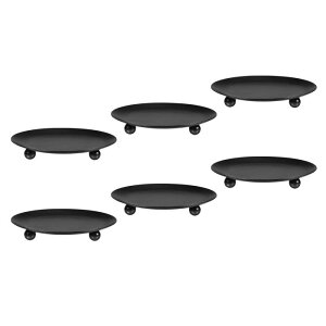 uxcell �L�����h���v���[�g�z���_�[ �S ���b�N�X�X�^���h�g���C���� �p�[�e�B�[ �X�p �K�[�f���p �u���b�N ���a110 mm 6��