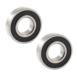 uxcell xAO [aʎ 6002RS zC[xAO gX~bVxAO xAO 32mm x 15mm x 9mm dC[^[pSV[P 2