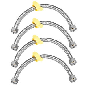 uxcell ֌RlN^[ 304XeX| Vo[g[ q[^[z[Xg tLVupCvC gC̑gݍ킹 127mm IPS X[ x 127mm IPS X[ 300mm4