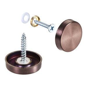 uxcell ~[XN[ Lbvt@Xi[ ~[˂ [YS[h 304XeX| 22mm 10