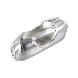 uxcell �{�[���`�F�[���R�l�N�^ �{�[���`�F�[���N���X�v ���������N 3.2mm 10mmx4.5mm �S�d�C���b�L �V���o�[�g�[�� 100����