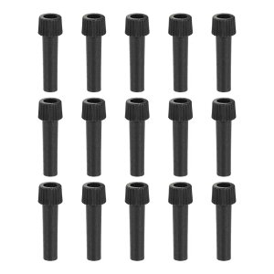 uxcell �^�[���m�u �����v�\�P�b�g�����m�u �X�C�b�`�m�u �I��/�I�t �v���X�`�b�N 35mm���� �u���b�N 15�{����