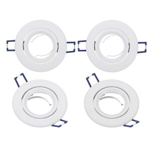 PATIKIL LED�_�E�����C�g�p�t�B�N�X�`���[�[���A4�Z�b�g MR16 GU10�d���p���ߍ��݃��C�g�z���_�[ �ی^�t ���[�� �V�[�����O�X�|�b�g���C�g�}�E���g�t ���[���A�z���C�g �A���~�j�E��������