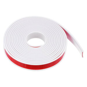 uxcell U���`�G�b�W�o���f�B���O 55/64 x 19.7ft (22mm x 6M) ���ȔS��TPE�t�� �L�V�u���x�j�A�e�[�v �\�t�g�G�b�W�X�g���b�v�v���e�N�^�[ �Ƌ�L���r�l�b�g�e�[�u���ی�C���p �z���C�g