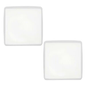 uxcell 2�Z�b�g �R�[�X�^�[�p�V���R���^ 13x13cm/5.2x5.2in �X�N�G�A�`�� �G�|�L�V�����p�����^ �z�[���f�R���[�V���� DIY�N���t�g ���� �J���t�������ߒ��H�|�i