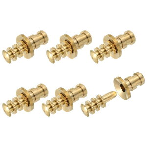 uxcell 6�Z�b�g �e�[�u�����[�t�_�E�G���s�� 8x14x26.5mm �^�J�� �e�[�u���g�b�v�ڑ��s�� �f�X�N�{���g�X���[�u�R�l�N�^�[ �Ƌ�L���r�l�b�g�ؔ��p ���g�[��