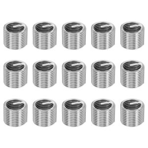 uxcell ���C���[�X���b�h�C���C���T�[�g M20 x 2.5 x 1.5D (30mm) ���g���b�N 304H�X�e�����X�|�� �����R�C�����C���[ �X�N�����[�p�X���b�h�X���[�u�V�[�X 15�Z�b�g �����ԏC���p