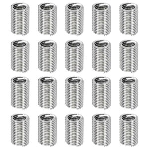 uxcell 50���� ���C���[�˂��C���C���T�[�g M10 x 1.5 x 3D (30mm) ���g���b�N 304H�X�e�����X�|�� �����R�C�����C���[�˂��X���[�u�V�[�X �����ԏC���p