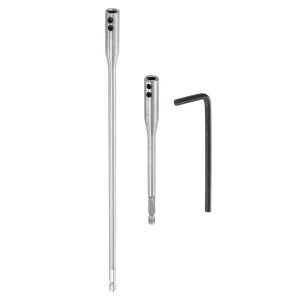 uxcell 6�C���`��12�C���` �h���C�o�[�r�b�g�z���_�[�Z�b�g �Y�f�| �g�[�V�����C���p�N�g�r�b�g�z���_�[ 1/4�C���`�Z�p�V�����N �N�C�b�N�����[�X�����A�_�v�^�[ �X�p�i�[�t�� �Y�Ɨp/�ƒ�p/