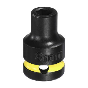 uxcell 6�|�C ���g��^�C���p�N�g�\�P�b�g 1/2�h���C�u 8mm ���[�g�� CR-V�| �X�s���h�� �A�L�V�A�� �Z�p�i�b�g�E�{���g�p�\�P�b�g 1.5�C���` �����ԁE�@�B�C���p ��/��