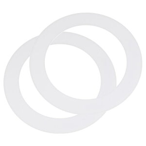 uxcell 6�C���`�p�_�E�����C�g�S�[�t�����O2�Z�b�g ���a6.3�C���`/�O�a8.7�C���` �X�`�[�����t���b�g�S�[�t�g���������O �L�������C�g�J�o�[�v���[�g �V�[�����O�ǌ��p�����t���b�V���}�E
