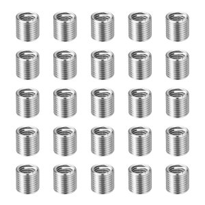 uxcell 25���� ���C���[�˂��C���C���T�[�g M3 x 0.5 x 2D (6mm) ���g���b�N 304H�X�e�����X�|�� �w���J���R�C�����C���[�˂��X���[�u�V�[�X �����ԏC���p