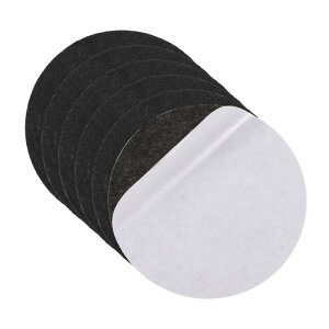 uxcell 6���Z�b�g �����v�x�[�X�t�F���g ���a11.4cm ����2mm �S���� �ی^ �\�t�g�t�F���g �Ƌ�p�p�b�h ����~�� ���h�~ �Ǐ��� �e�[�u�������v DIY�N���t�g�p ��