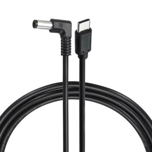 uxcell USB C to DC�d���P�[�u�� 9V 3A 27W 5.5x2.1mm 2m USB C to DC�o�P�b�gPD�g���K�[�v���O Ty pe-C�d���R�[�h �}���[�d�P�[�u�� �m�[�gPC�E���j�^�[�E�h�ƃJ�����p
