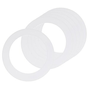 uxcell 6���� 6�C���`�_�E�����C�g�p�O�[�t�����O ���a6.3�C���` �O�a8.7�C���` �X�`�[�����t���b�g�O�[�t�g���������O �L�������C�g�J�o�[�v���[�g �V�[�����O�ǌ������p ������z���C�g