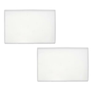 uxcell 2�Z�b�g �R�[�X�^�[�p�V���R�������^ 30x20cm/12x8in �����` �G�|�L�V���������p�^ �z�[���f�R���[�V���� DIY�N���t�g ���� �J���t�������ߕ���H�|�i