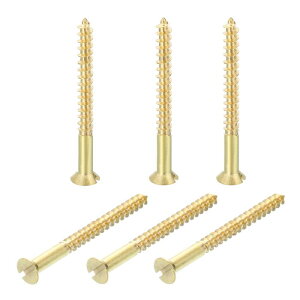 uxcell 6�� �^�J���l�W M5×50mm �X���b�g�t�������Z���t�^�b�s���O�؃l�W �؍H�Ƌ�C�� �t�H�g�t ���[�� �΍p�{�[�h �Ɠd�p ��