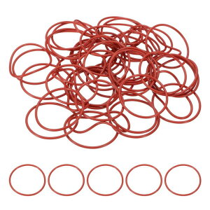 uxcell 50���� AS568 AS-028 �V���R�[��O�����O �d�x70A ���a1-3/8�C���` �O�a1-1/2�C���` ��1/16�C���` �����ԋ@��p�C�v�o���u�p�V�[���K�X�P�b�g �ω��x-40°C�`200°C �ԐF