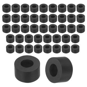 uxcell 45����S���X�y�[�T�[ �O�a13 mm(0.51�C���`)×���a5mm(0.2�C���`) �ی^�h�U�p�b�h �≏���b�V���[ �u�b�V���O ����6mm(0.24�C���`) �S�����b�V���[ �z�[���E�{�[�g�E�Ɠd�E�ԗ��A�N�Z�T���p