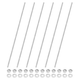 M METERXITY M4x250mm 304�X�e�����X�� �S�l�W�{���g 6�{�Z�b�g�i�Z�p�i�b�g�����b�V���[�t���j�Ƌ�p�A���J�[�{���g/�N�����v/U�{���g/�r�[�Y�K�[�f���X�e�[�N�p