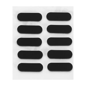 PATIKIL 0.6�C���`/15mm �m�[�g�p�\�R���p�S���� 10�Z�b�g ����~�߃p�b�h �ȉ~�` �p�\�R����ʌ����p�J�o�[ �Ƌ�p���J�o�[ ��