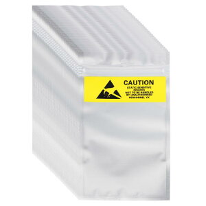 "uxcell 100������ 3.5""×6.3"" �ĕ��\ ESD�V�[���h�o�b�O �n�[�h�h���C�u HDD S S D �d�q�f�o�C�X �}�U�[�{�[�h�p �V���o�["
