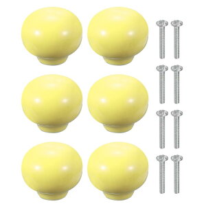uxcell 6�Z�b�g ����L���r�l�b�g�m�u 1.3�C���` �ی^��������o���m�u �h���b�T�[�m�u ��t�l�W�t�� �L�b�`���N���[�[�b�g�p���_���t�@�j�`���[�n���h�� ���C�g�C�G���[