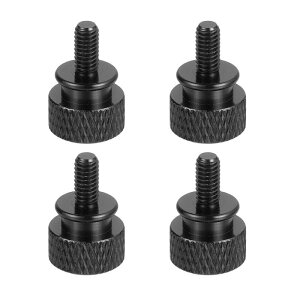 uxcell 4�� M4x0.7mm �A���~�j�E�� �T���X�N�����[ 12x18mm(�O�ax����) PC�P�[�X �T���X�N�����[ PC�T�C�h�p�l�� �}�U�[�{�[�h �}�E���g�X�N�����[ ��