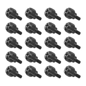 uxcell 20�� M3x6mm PC �P�[�X �T���X�N�����[ �Y�f�| �j�b�P�����b�L �M�U�t�� �T���X�N�����[ �{���g �t�@�X�i�[ �R���s���[�^ �J�o�[ �}�U�[�{�[�h �t�@�� �d�� ��