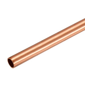 uxcell 銅 丸管 13 mm 外径 × 1mm 肉厚 × 200mm 長さ 純銅 パイプ シームレス 金属 ストレート パイプ DIY 工作 産業 建設 用途