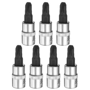 uxcell 7�s�[�X PZ3 �r�b�g �\�P�b�g 1/4�C���` �X�N�G�A �h���C�u �t�B���b�v �X �a�t�� ���� �C���p�N�g �r�b�g �p���[ �i�b�g �h���C�o�[ �Z�b�g S2 & CR-V �| �\�P�b�g ���`�F�b�g �����` �r�b�g 