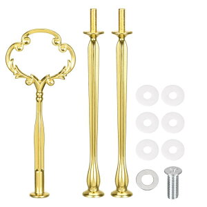 uxcell 6�Z�b�g 3�i�J�b�v�P�[�L�X�^���h����n���h���A���������P�[�L�v���[�g�X�^���h��t����i�l�W�t�j�ADIY�t���[�c�v���[�g�E�P�[�L�X�^���h����p�A�Ђ܂���