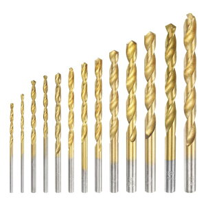 uxcell 13�s�[�X �`�^�� �˂��� �h���� �r�b�g �Z�b�g 13�T�C�Y 1/16�C���` - 7/32�C���` ���a �����x�| �h���� �d������ �X�e�����X�| ���S �؍� �v���X�`�b�N�p