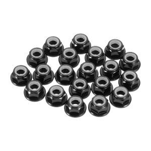 uxcell 20�� M3 �s�b�` 0.5mm �A���~�j�E�� ���� ���b�N �i�b�g �t�����W �t�� �Z�p �i�b�g �i�C���� ���b�L���O �Z���e�b�h RC �h���[�� �N�A�b�h�R�v�^�[ ���[�^�[ �v���b�v �A�_�v�^�[ FPV �p�[�c
