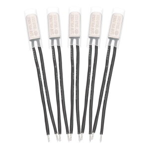 uxcell 5���� KSD9700�T�[���X�^�b�g 80°C/176°F �펞�^�C�v���x�X�C�b�` �T�[�}���v���e�N�^�[ NC 10A 250V ���������x�R���g���[���[ �d�C�@��E���[�^�[�p