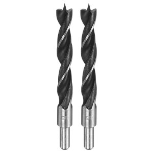 uxcell 2�Z�b�g �u ���b�h�| �C���g �h�����r�b�g 15mm(19/32�C���`) ���a �X�g���[�g �ۃV�����N ���[�g���T�C�Y �u ���b�h�| �C���g 1.26�C���` �؍�[ ���� �˂��� �h�����r�b�g ��H �؍H �v��