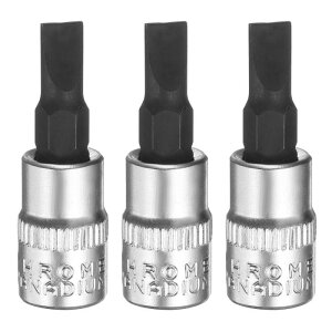 uxcell 3�s�[�X 5.5 �a �r�b�g �\�P�b�g 1/4�C���` �p �h���C�u �� �� ���� �C���p�N�g �r�b�g �p���[ �i�b�g �h���C�o�[ �Z�b�g S2 & CR-V �| �\�P�b�g ���`�F�b�g �����` �r�b�g �V���o�[ ��