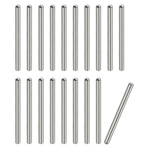 uxcell 6x60mm �_�E���s�� 20�� 304 �X�e�����X�| �ۓ� �� �ʎ�� �[ �_�E���s�� ��i�x�b�h �s�� �I �y�O �V�F���t �T�|�[�g �Œ� �v�f