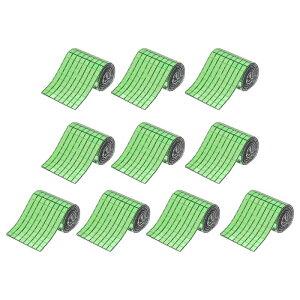 uxcell 4800�� �K���X�~���[�f�B�X�R�{�[���^�C�� �S�����΃~���[���U�C�N�^�C�� 5x5mm �f�B�X�R�{�[�� DIY�N���t�g KTV�����p 10�V�[�g