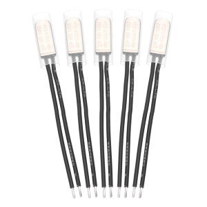 uxcell 5�� KSD9700�T�[���X�^�b�g 45°C/113°F �펞�� ���x�X�C�b�` �T�[�}���v���e�N�^�[ NC 10A 250V ���������x�R���g���[���[ �d�C�@�� ���[�^�[�p