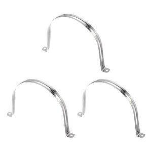 uxcell 3�Z�b�g 5 7/8�C���`�i150mm�j�z�ǃN�����v M150 U�`���[�u�p�C�v�N�����v �X�e�����X�|�������p�C�v�X�g���b�v U�^�u ���P�b�g�i2���j�z�ǁE�`���[�u�E�z�[�X�E���C���[�Œ�p